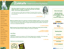 Tablet Screenshot of bobtailsrescue.org.uk